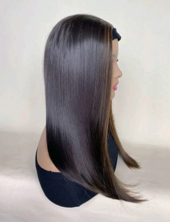 Long Bob Headband Wig - Human blend